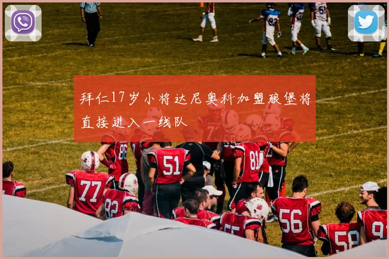 拜仁17岁小将达尼奥科加盟狼堡将直接进入一线队